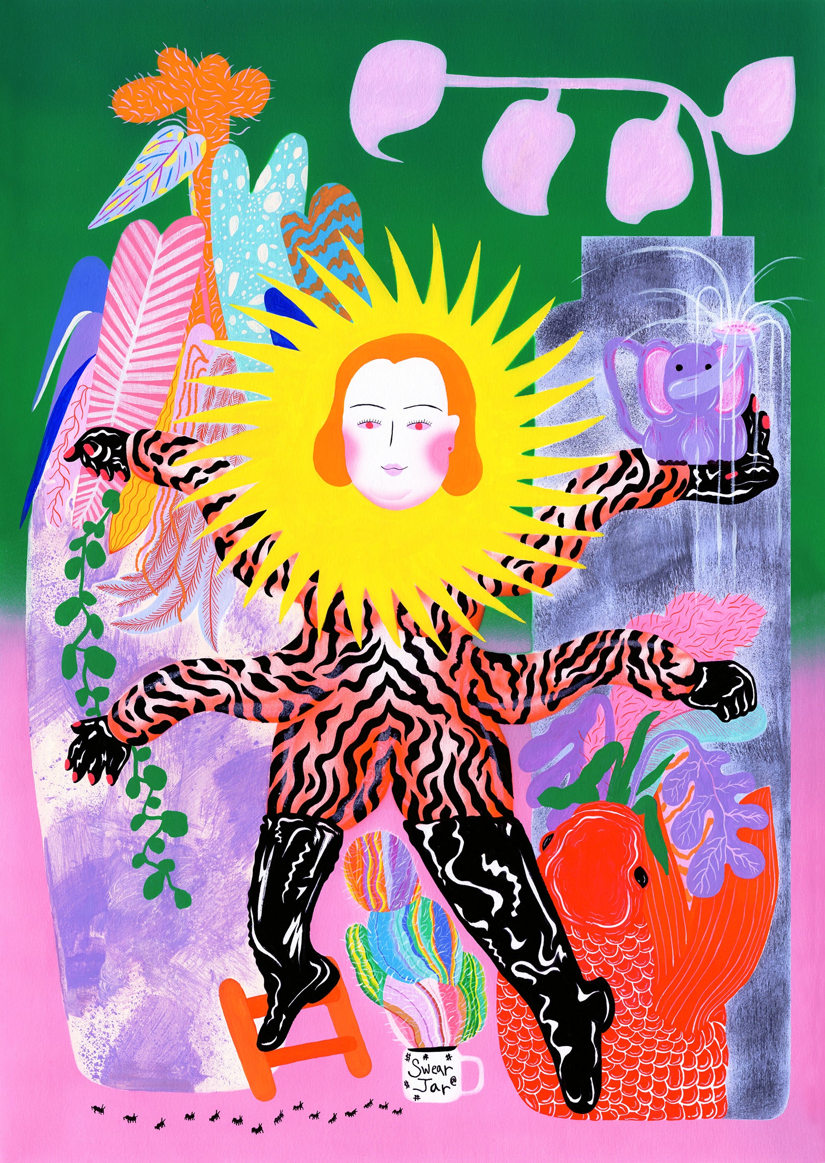 In the Jungle we bloom and groom our imperfections